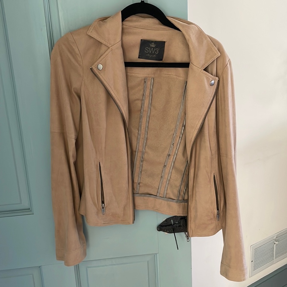 Suede brown jacket